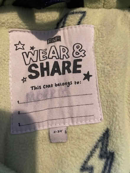Photo of free Child winter coat 2-3 year (Abingdon OX14) #2