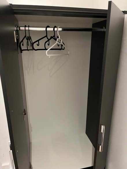 Photo of free Tall Black Wardrobe/Dresser - Pickup Caledonian Road (North Road N7) #3