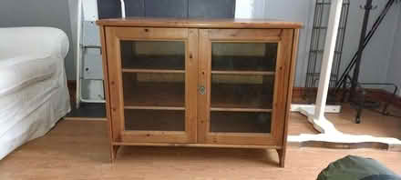 Photo of free Wood glass door cabinet (Leeds LS8 5QD) #3