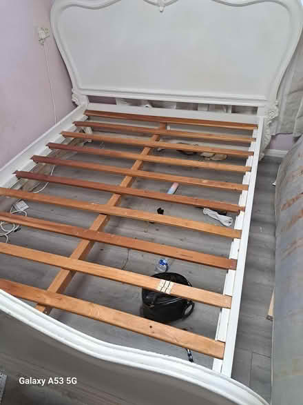 Photo of free Beautiful King size bed frame (CR0) #4