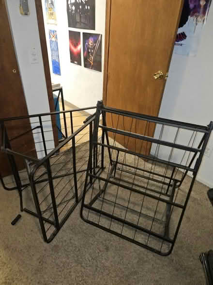 Photo of free Queen Size Metal Bedframe (Fair Oaks and Wolfe) #1