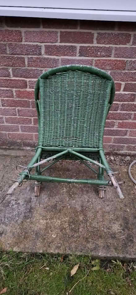 Photo of free Old Wicker Chair (Harrogate HG1) #2