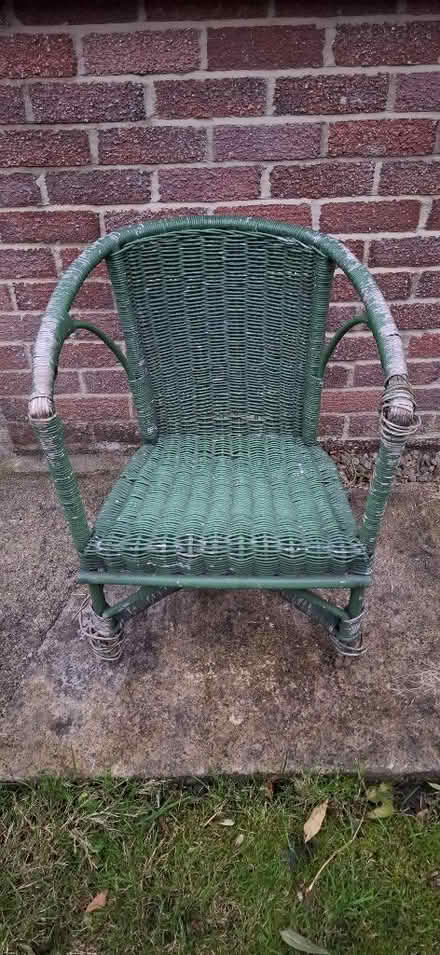 Photo of free Old Wicker Chair (Harrogate HG1) #1