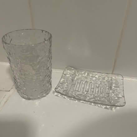 Photo of free Tumbler and soap dish (Congleton) #1