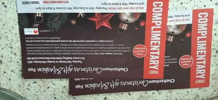 Photo of free Tickets (Nunnery Wood WR5) #1