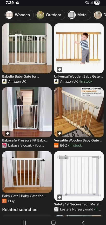 Photo of Child's stair gate (Willenhall Wv13) #1