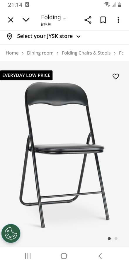 Photo of Folding chair (Swords) #1