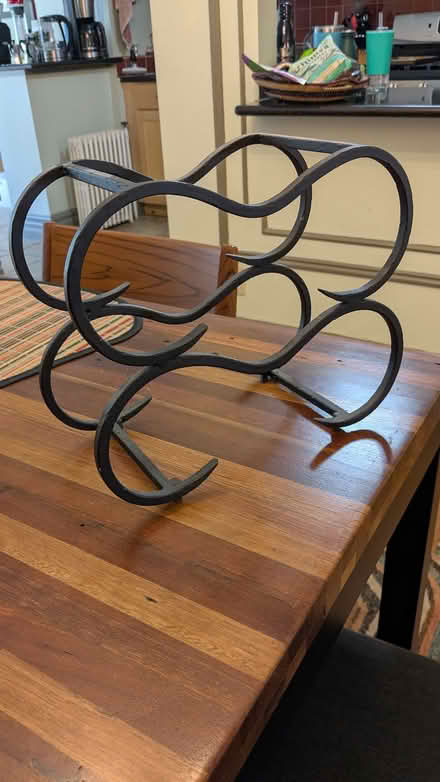 Photo of free metal wine rack (Manor Park, Washington, DC) #1