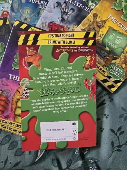 Photo of free Slime Squad Books (Moreton CH46) #3