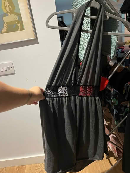 Photo of free Dark grey halter top (Leith EH6) #1