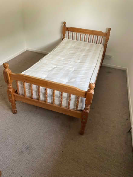 Photo of free Single bed frame (Moorfields) #1