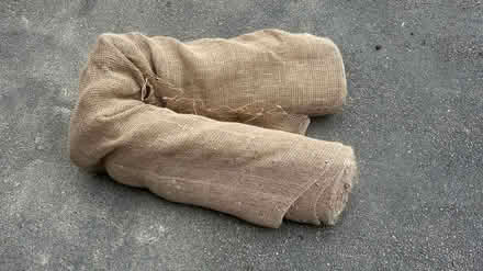 Photo of free Part Roll of Builders Hessian (Bingley BD16) #1