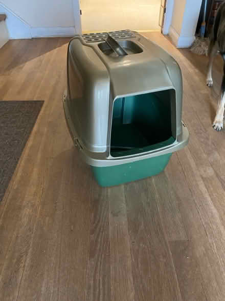 Photo of free Covered Kitty litter Box (Green Brook, south of Rt 22) #1