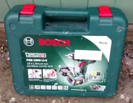 Photo of free 2 Bosch 18v Lithium-ion batteries + charger (Kirkton of Kingoldrum DD8) #2
