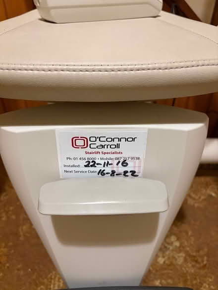 Photo of free Stairlift (Greystones) #2