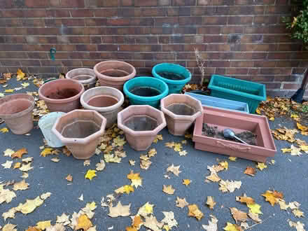 Photo of free Decorative large Plastic plant pots (Stacey Bank S6) #1