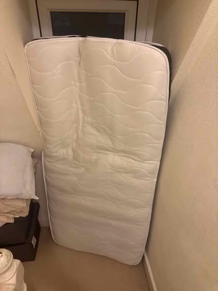Photo of free Single Mattress 5 piece (36A Coombe Road KT2) #1