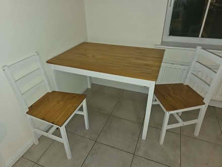 Photo of free Matching Table and Chair Set (Monkwick CO2) #1