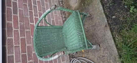 Photo of free Old Wicker Chair (Harrogate HG1) #3