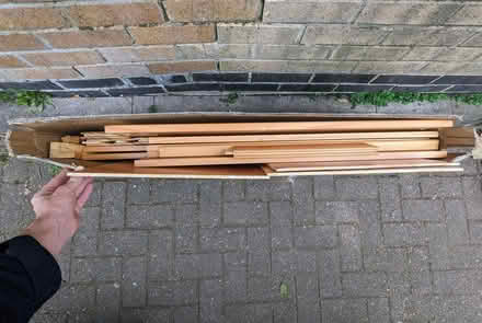 Photo of free Wood from dismantled wardrobe (PL4 Greenbank.) #2