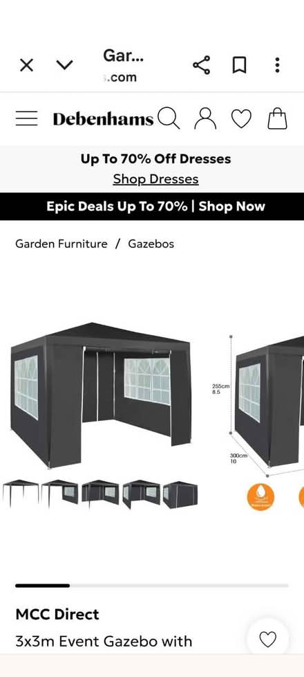 Photo of Gazebo (OL11 Rochdale) #1