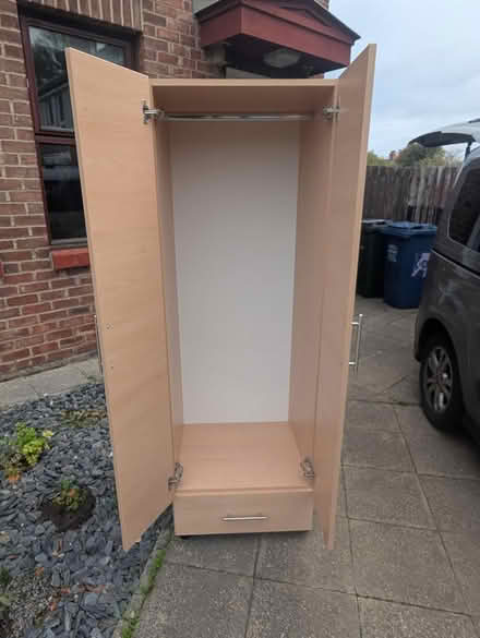 Photo of free Wood veneer wardrobe (ne6 2py) #1