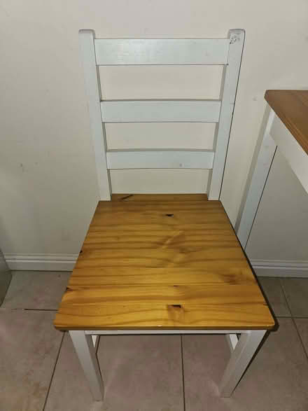 Photo of free Matching Table and Chair Set (Monkwick CO2) #3