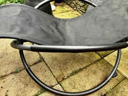 Photo of free Rocking Sun Lounger, Black (Torthorwald DG1) #2