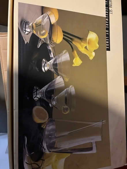 Photo of free Lenox Martini set and tray (East Northport) #1