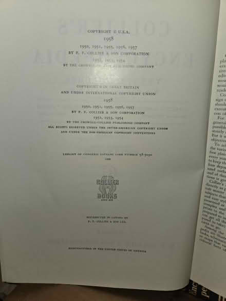 Photo of free Collier's complete Encyxlopedia (West Chester, near hospital) #3