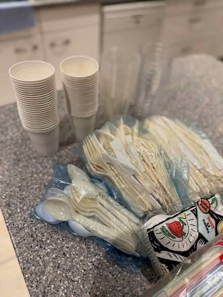 Photo of free Plastic Cutlery, Straws and Cups (BH22 8) #2