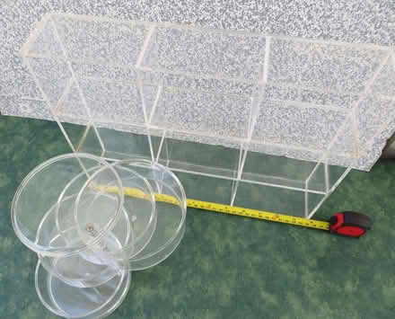 Photo of free swinging nick nack box display cubby hole storage ~ gu16 fri (Frimley Green GU16) #1