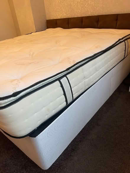Photo of free King size bed and mattress (WF12) #3