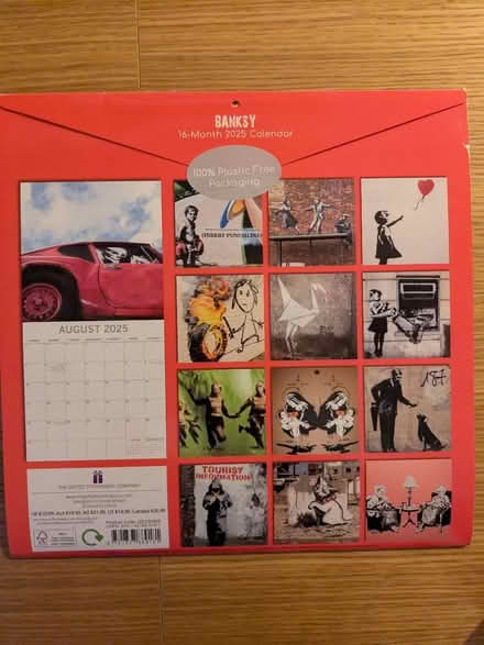 Photo of free Banksy calendar (BN43) #2