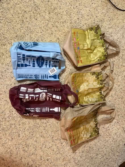 Photo of free Wine bags (5) (Farmington Hills) #1