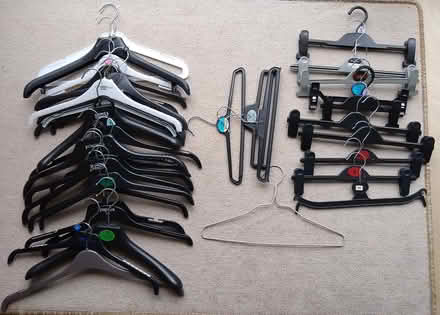 Photo of free Coat/Skirt/Trouser Hangers (Kenilworth CV8) #1