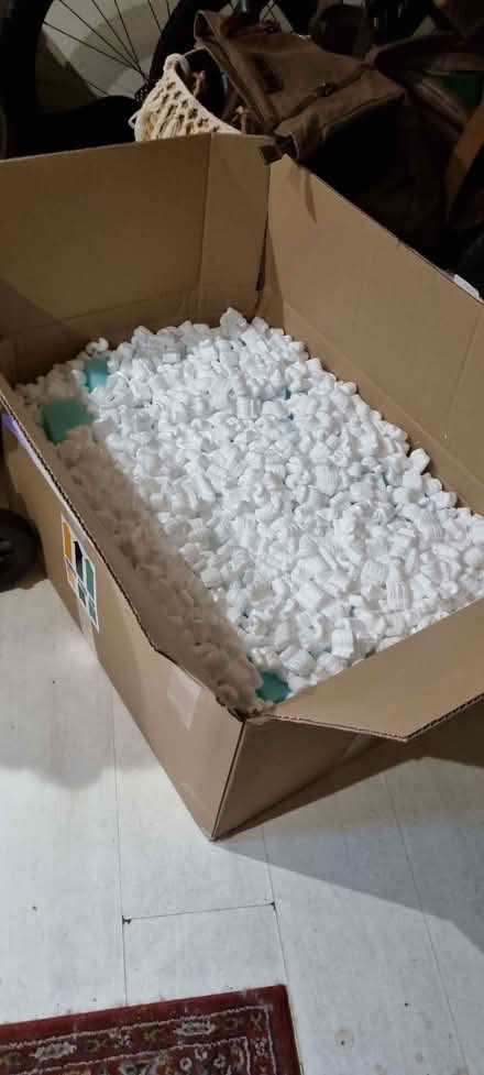 Photo of free Large box of packing peanuts + packing sponges (Penrith CA11) #1