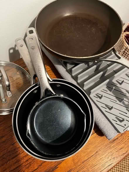 Photo of free Sauce pans (Knighton LE2) #1