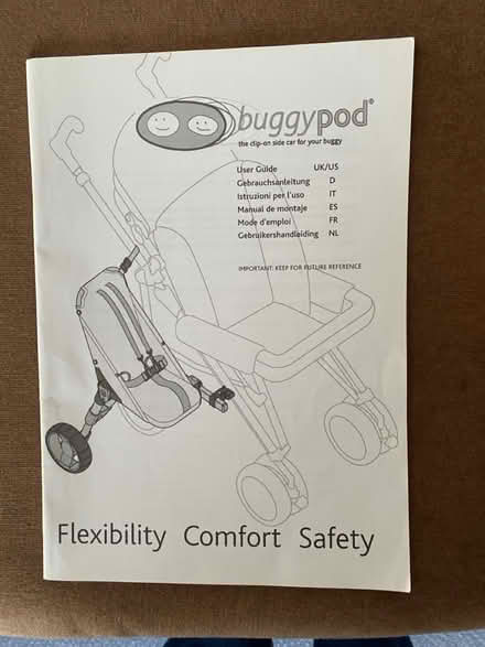 Photo of free Buggy pod with rain cover (Bray, near Main Street) #2