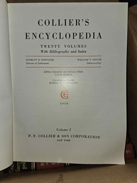 Photo of free Collier's complete Encyxlopedia (West Chester, near hospital) #2