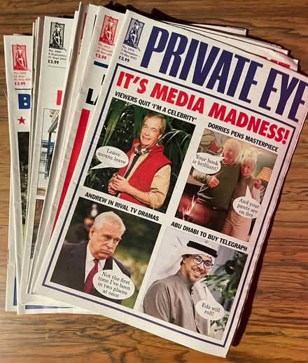 Photo of free Private Eye magazines (Widmer End HP15) #1