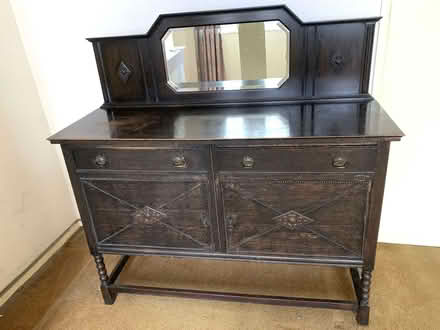 Photo of free Dark wood Sideboard (Galgate LA2) #1