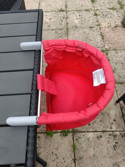 Photo of free Portable High Chair (Red) (Tilehurst (RG31)) #2