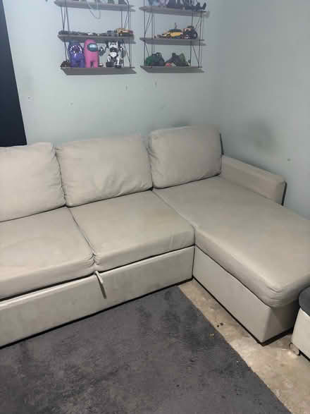 Photo of free Sofa bed and foot stool (Brompton ME7) #1
