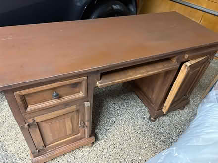 Photo of free Wood desk (Alamo) #1