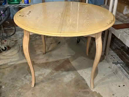 Photo of free Dining Table - Solid wood (North Bethesda off Montrose rd) #1
