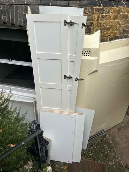 Photo of free Wardrobe with 2 doors+shelves (Raynes Park SW20) #2