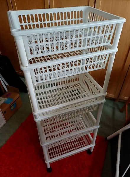 Photo of free Tortarelli mobile storage tray stack (Bilton CV22) #2