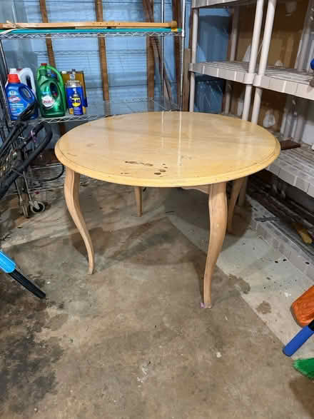 Photo of free Dining Table - Solid wood (North Bethesda off Montrose rd) #2