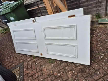 Photo of free 2 hardwood doors (Brockley SE4) #2